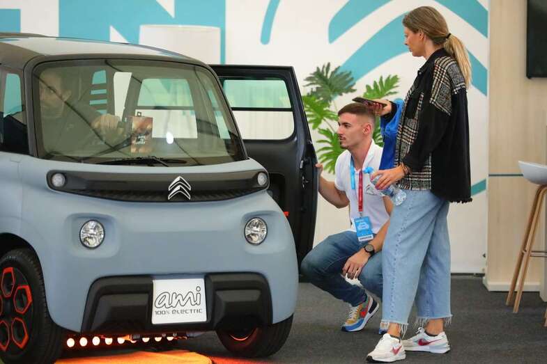 Vehículo eléctrico de Citroen/TA.